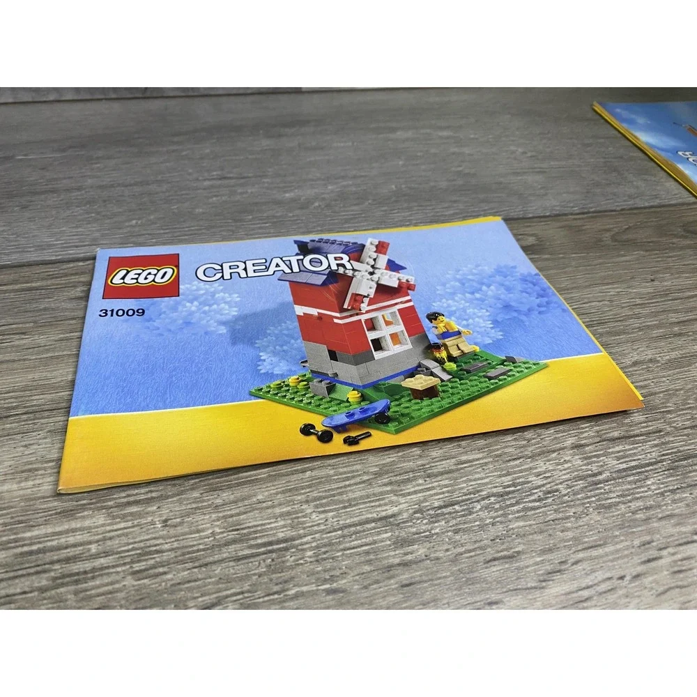 LEGO Creator 31009 Small Cottage‎ Instruction Manual Booklet 2013 Windmill 3in1